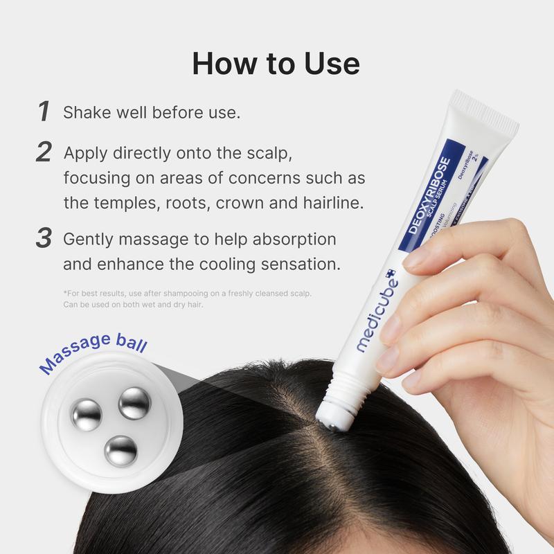 Hair Growth Deoxyribose Scalp Roll-On Serum