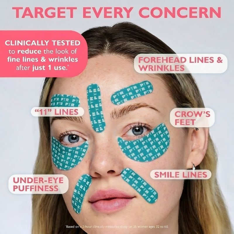 Peptide-Infused Face and Eye Tape
