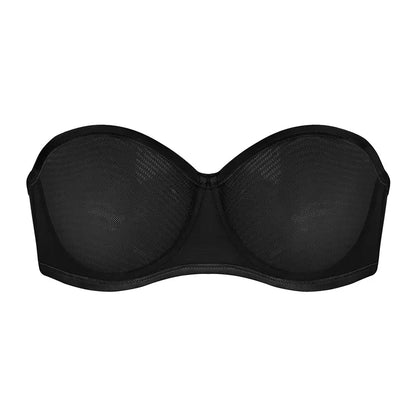 Women's Convertible Strapless Minimizer Bandeau Bra