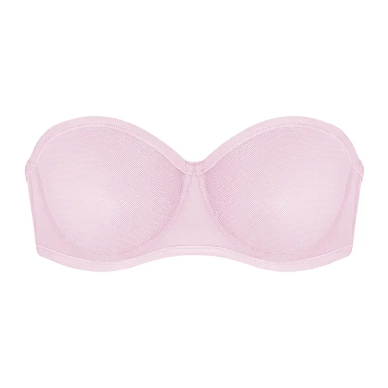Women's Convertible Strapless Minimizer Bandeau Bra