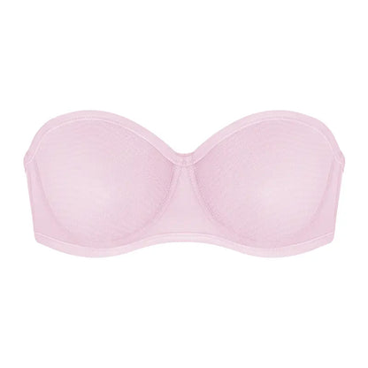 Women's Convertible Strapless Minimizer Bandeau Bra