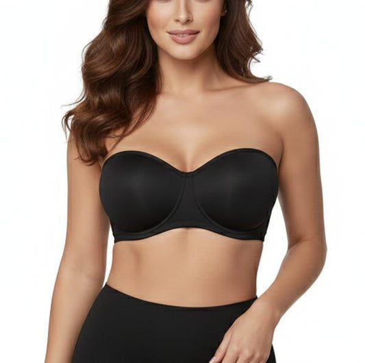 Women's Convertible Strapless Minimizer Bandeau Bra