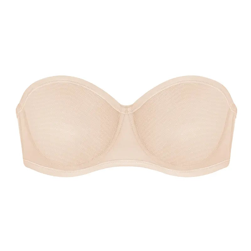 Women's Convertible Strapless Minimizer Bandeau Bra