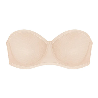 Women's Convertible Strapless Minimizer Bandeau Bra