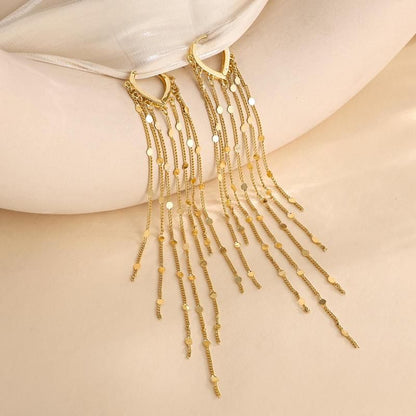Long Tassel Earrings