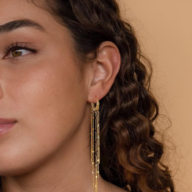 Long Tassel Earrings