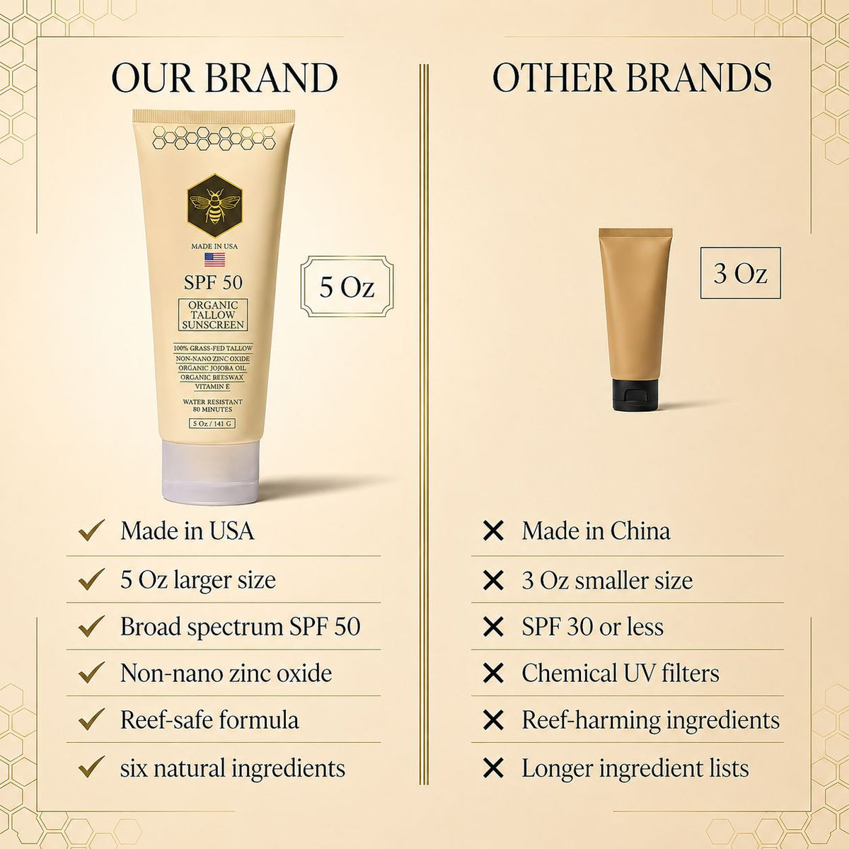 Organic Tallow Sunscreen
