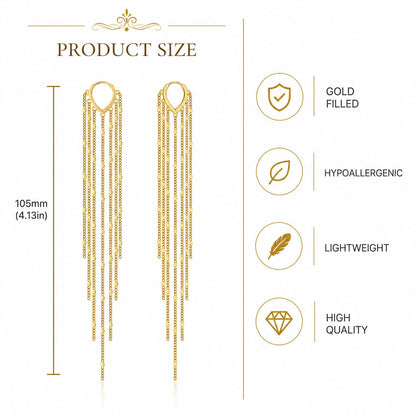 Long Tassel Earrings