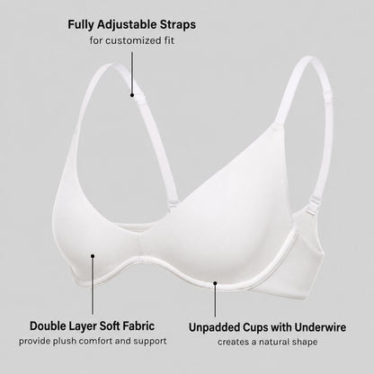 Unlined Plunge Bra